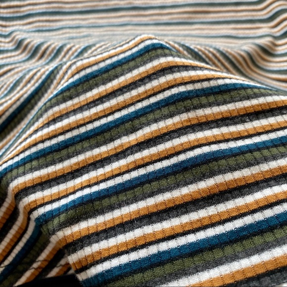 Charlotte Russe striped long sleeve mini dress - Picture 2 of 5